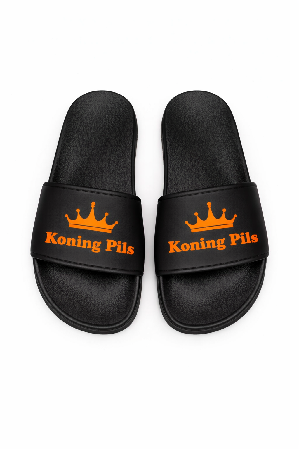 Slippers - Zwart - Koning Pils