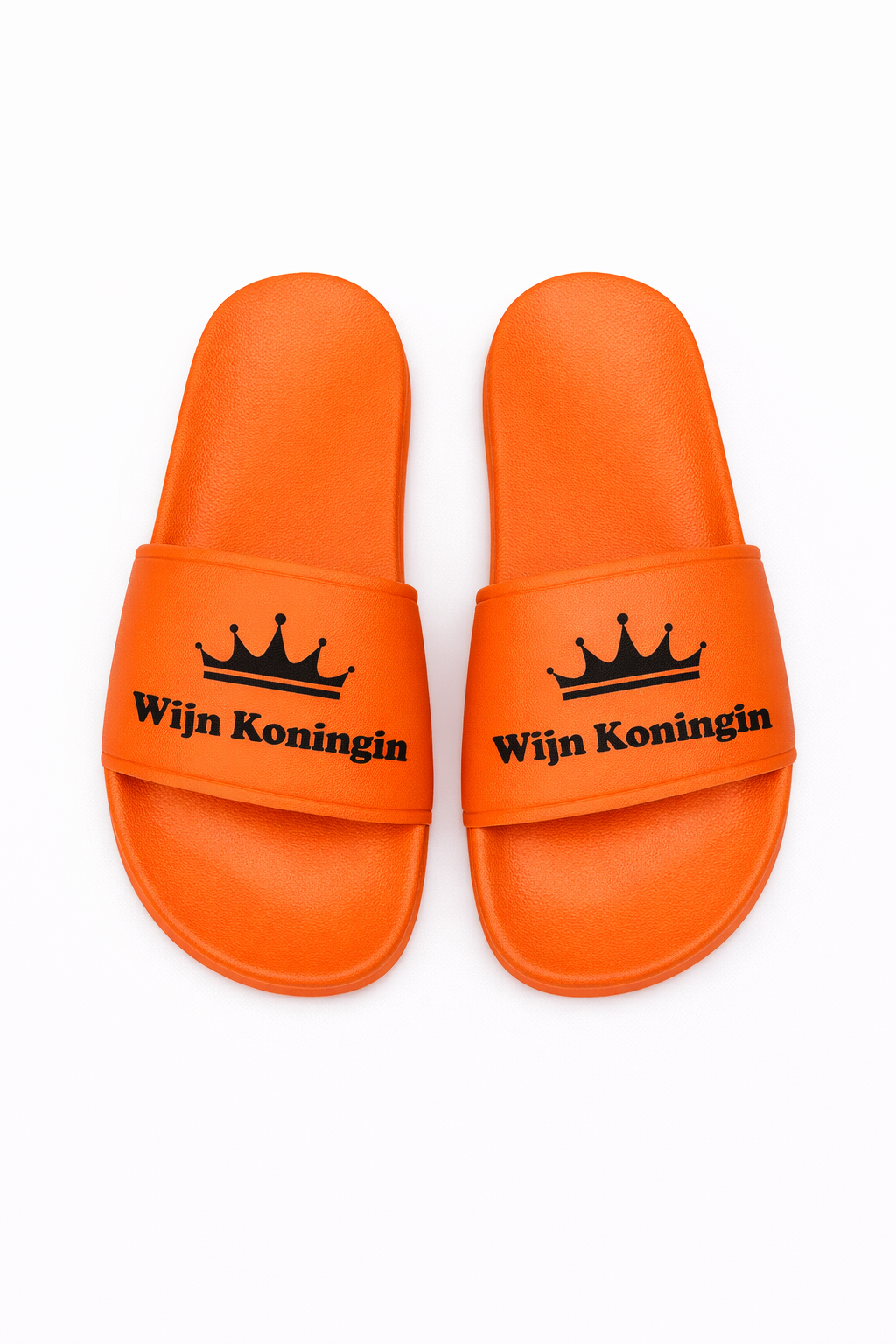 Slippers - Oranje - Wijn Koningin