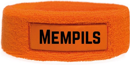 Zweetband - Oranje - Mempils
