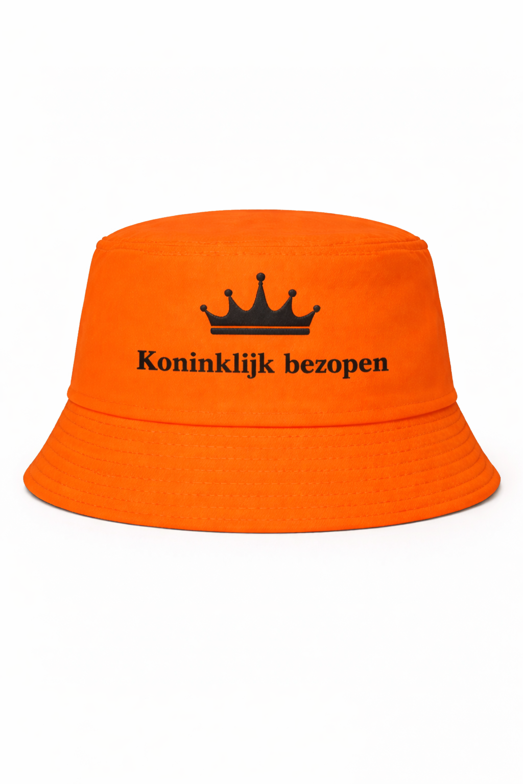 Buckethat - Oranje - Koninklijk Bezopen - One Size
