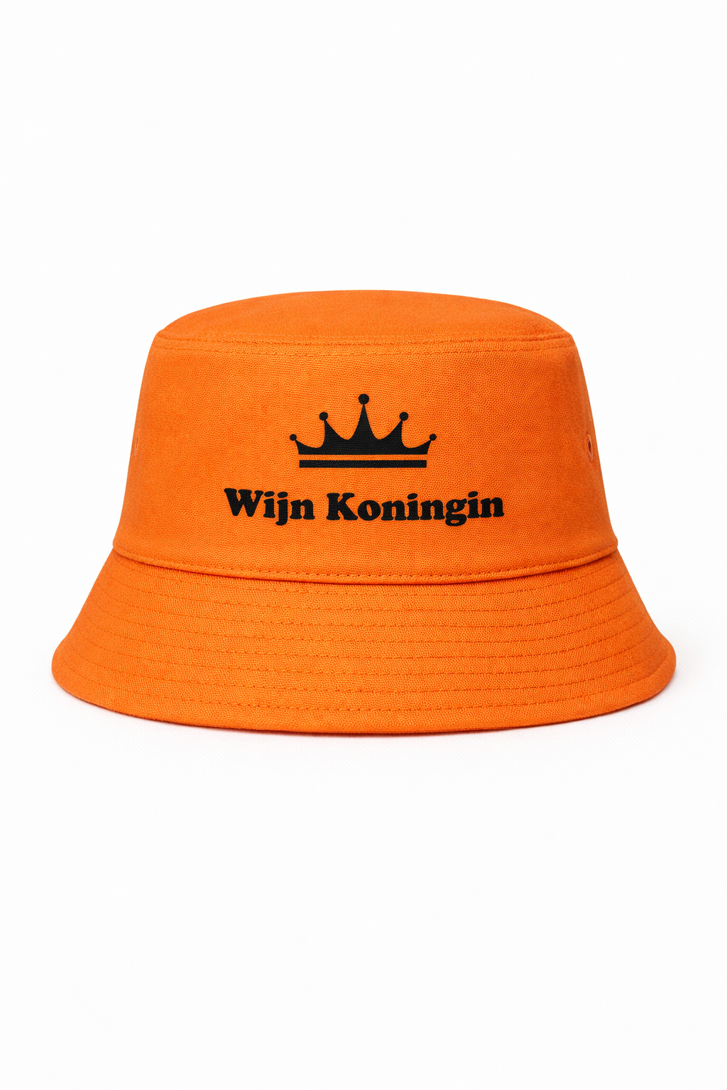 Buckethat - Oranje - Wijn Koningin - One Size