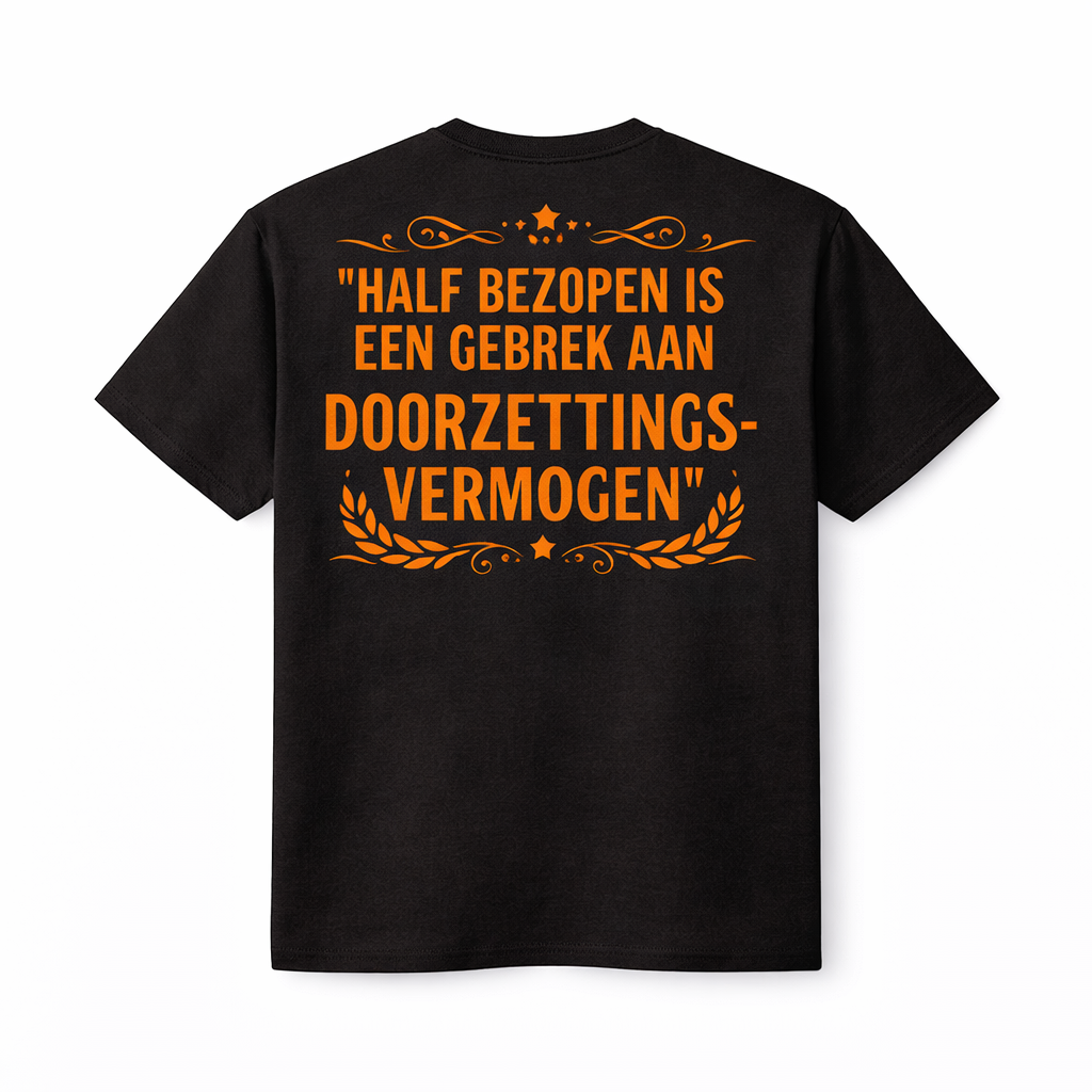 Shirt - Zwart - Doorzettingsvermogen