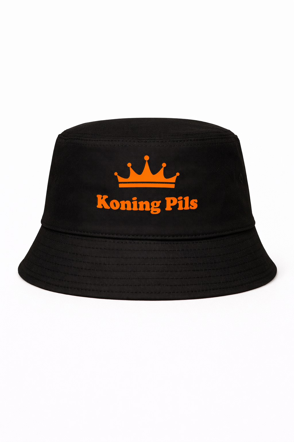 Buckethat - Zwart - Koning Pils - One Size